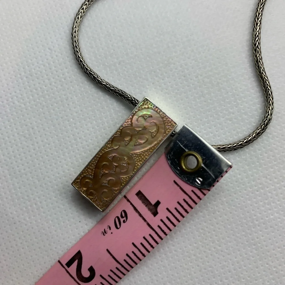 Lois Hill Mother Of Pearl Necklace New No Tags